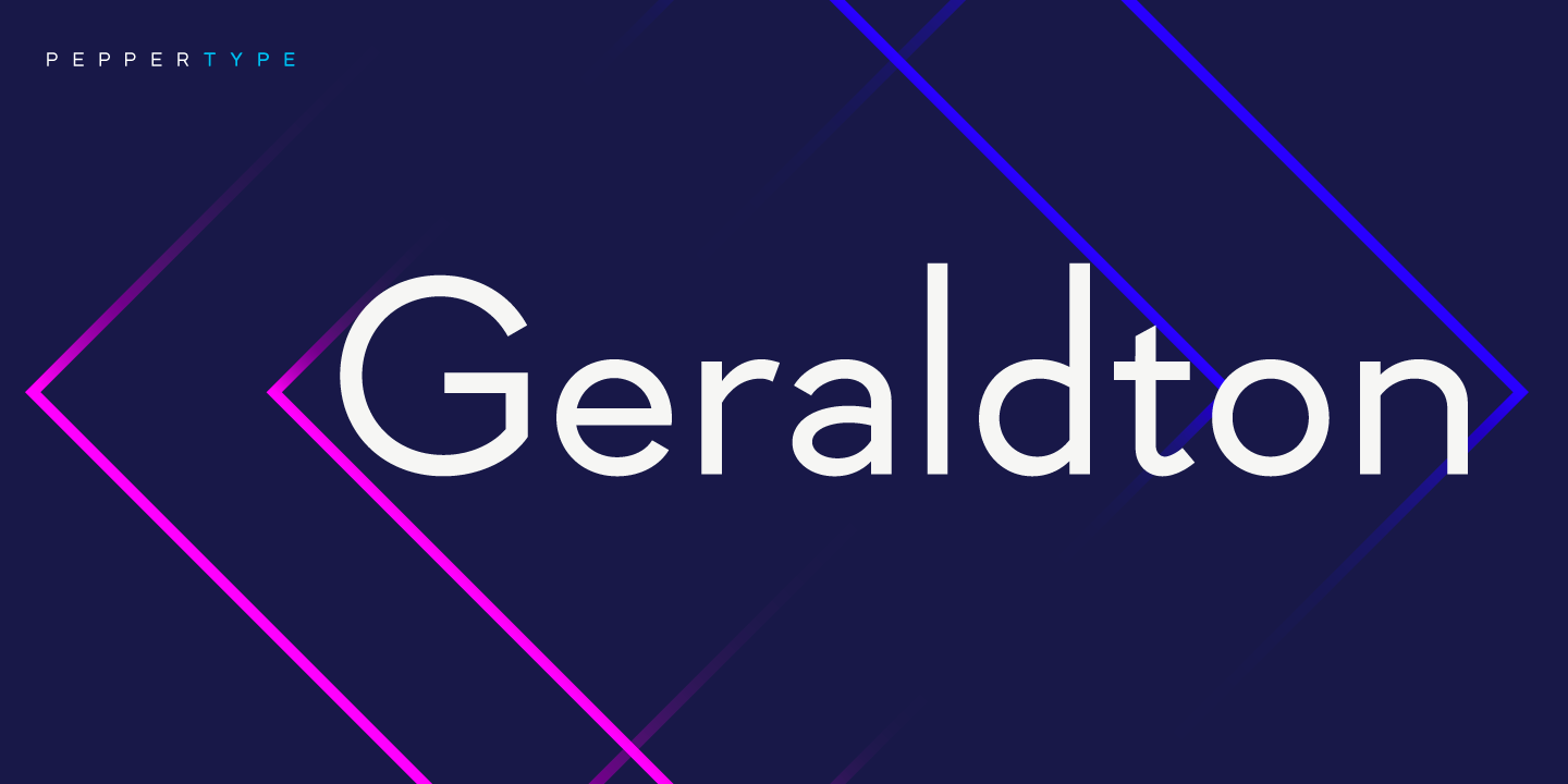 Geraldton Extra Light Font preview